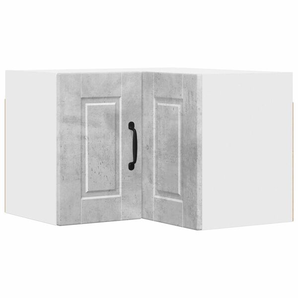 vidaXL Arm&aacute;rio de Cozinha Cinzento 57 x 57 x 40 cm Madeira processada