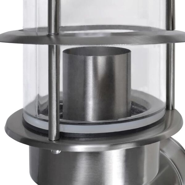 Candeeiro de parede / a&ccedil;o inoxid&aacute;vel