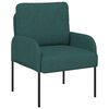 vidaXL Conjuntos de sof&aacute;s 3 pcs Verde Escuro 115 x 56 x 80 cm