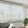 vidaXL Cortina de Renda com cortinas Branco 180 x 600 cm Poli&eacute;ster