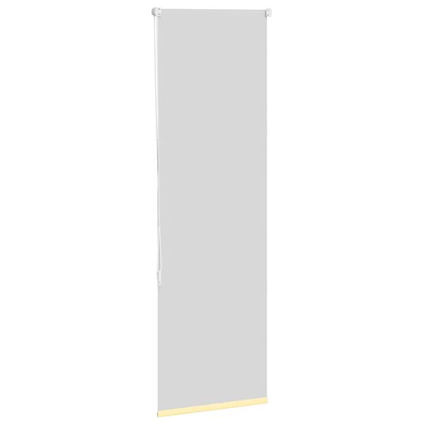 vidaXL Persiana de enrolar 40x150 cm largura tecido 35,7 cm poli&eacute;ster