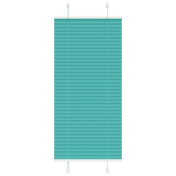 vidaXL Gasolina verde Plissada Cega 60x150 cm Largura Tecido 59,4 cm