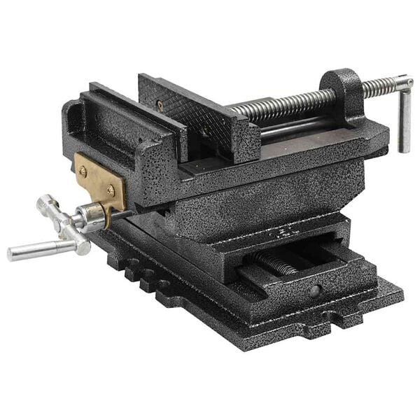 vidaXL Torno-prensa manual com corredi&ccedil;a transversal 150 mm