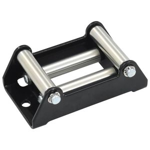 vidaXL Guia de rolos para cabos a&ccedil;o 4 vias 680-1360 quilos