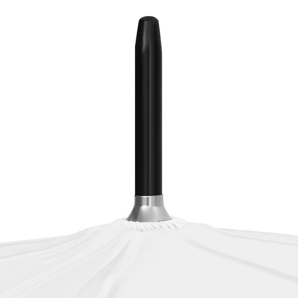 vidaXL Guarda-chuva 130 cm branco