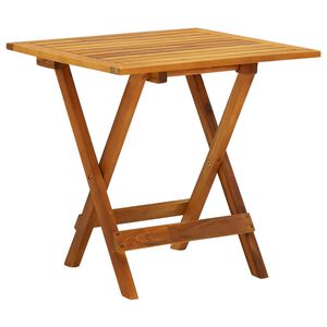 vidaXL Mesa de bistr&ocirc; 46x46x47 cm madeira de ac&aacute;cia s&oacute;lida