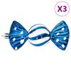 vidaXL Enfeites de Natal 98 pcs &Oslash;3/4/6 cm azul