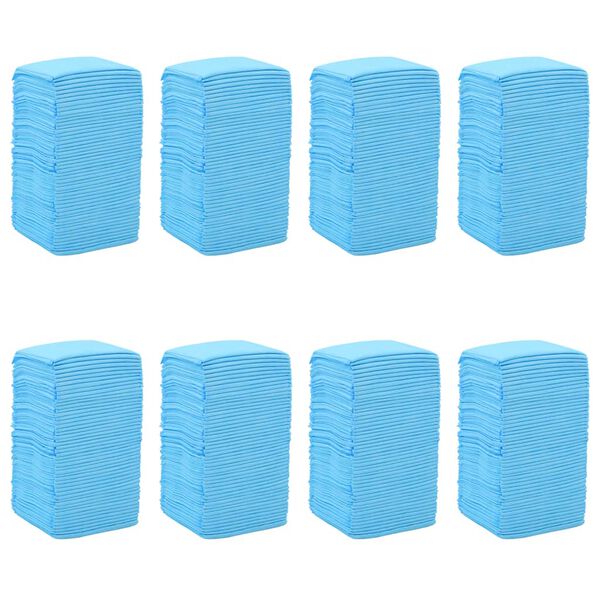 vidaXL Resguardos p/ treino animais de estima&ccedil;&atilde;o 400 pcs 60x60 cm TNT