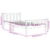 vidaXL Cama sem colch&atilde;o 75x190 cm madeira de pinho maci&ccedil;a castanho-mel