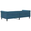 vidaXL Sof&aacute;-cama 90x200 cm veludo azul
