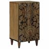 vidaXL Buffet Castanho 40 x 33,5 x 75 cm Madeira de manga maci&ccedil;a