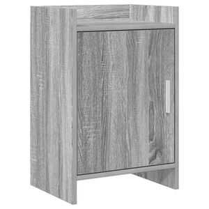 vidaXL Mesas de cabeceira Sonoma cinzento 40 x 30 x 60 cm
