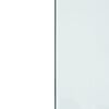 vidaXL Placa de vidro para lareira retangular 120x60 cm
