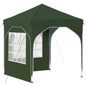 vidaXL Tenda de Festa Pop-up 192 x 192 x 245 cm Verde