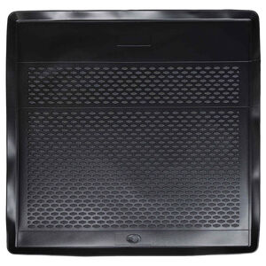 vidaXL Tapete de Porta-Malas Preto Borracha