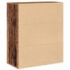 vidaXL Estante madeira velha60x30x71,5 cm derivados de madeira