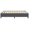 vidaXL Estrado de cama plataforma Cinza Escuro 180 x 200 cm tecido