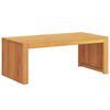 vidaXL Mesa Lateral Castanho 90 x 45 x 35 cm Madeira S&oacute;lida de Ac&aacute;cia