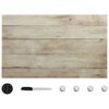 vidaXL Quadro magn&eacute;tico em vidro para parede 100x60 cm