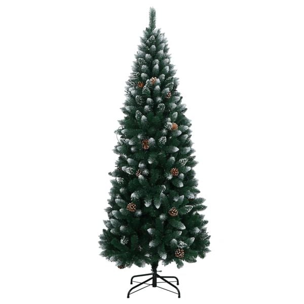 vidaXL Árvore de Natal artificial com 150 luzes LED 120 cm