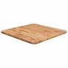 vidaXL Tampo mesa quadrado 40x40x1,5cm carvalho tratado castanho-claro