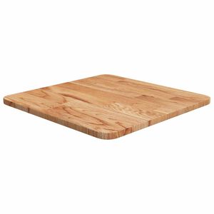 vidaXL Tampo mesa quadrado 40x40x1,5cm carvalho tratado castanho-claro