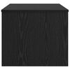 vidaXL Mesa de centro Carvalho Preto 102 x 50,5 x 46,5 cm