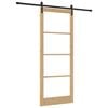 vidaXL Porta Deslizante Outros ORKDAL Castanho 93 x 232 cm