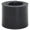 vidaXL Borda de borracha para arado de neve preto 200x15x1 cm