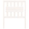 vidaXL Cabeceira de cama 80,5x4x100 cm madeira de pinho maci&ccedil;a branco