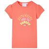 T-shirt infantil coral 104