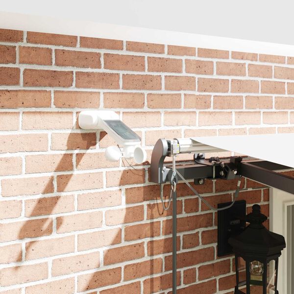 vidaXL Tecido de Toldos com Branco 400 &times; 350 cm Poli&eacute;ster