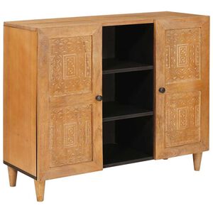 vidaXL Buffet Castanho-claro 33.5 x 90 x 75 cm