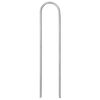 vidaXL Cavilhas de terra em forma de U 25pcs 15x3,5 cm aço galvanizado
