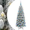 vidaXL &Aacute;rvore de Natal Artificial Branco 150 cm