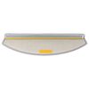 vidaXL Tapetes de escada 30 pe&ccedil;as 65x24x4 cm cinza claro semicircular grande