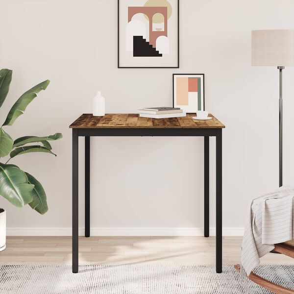 vidaXL Mesa de Bar em P&eacute; Madeira processada