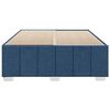 vidaXL Estrutura de cama sem colch&atilde;o 160x200 cm tecido azul