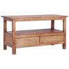 vidaXL M&oacute;vel de TV 90x40x50 cm madeira recuperada maci&ccedil;a