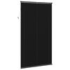 vidaXL Cortina Veneziana Manual Ajust&aacute;vel Preto 213 x 110 cm PVC