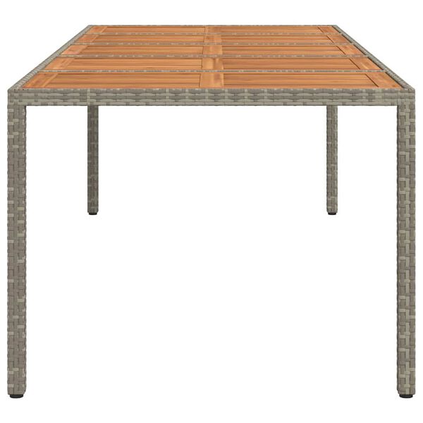vidaXL Mesa de Jantar para Jardim Cinzeto 250 x 100 x 75 cm