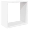 vidaXL Prateleiras parede forma de cubo 4 pcs 30x15x30cm branco/sonoma