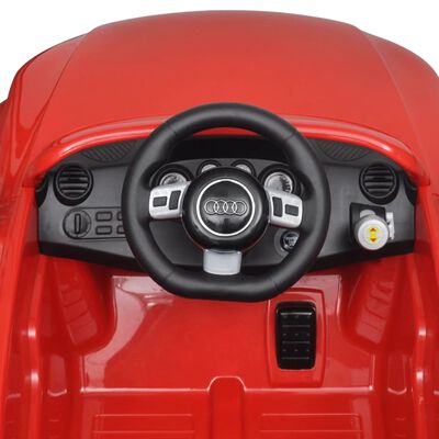Carro Audi TT RS para crianças com controlo remoto - vermelho