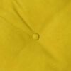 vidaXL Travesseiro para Costas Amarelo 160 x 50 cm