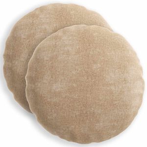 vidaXL Capa almofada 2 unid. HEERLEN Cinzento-acastanhado &Oslash; 40 cm