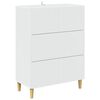 vidaXL Gabinete de Gavetas Branco 66 x 34,5 x 90 cm