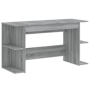 vidaXL Secret&aacute;ria 140x50x75 cm derivados de madeira cinzento sonoma