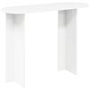 vidaXL Aparador Branco 100 x 39,5 x 75 cm Derivados de Madeira