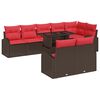 vidaXL Conjunto de Sof&aacute; de Jardim 9 unid. 8-N&uacute;mero de lugares