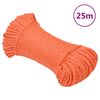 vidaXL Corda de trabalho 6 mm 25 m polipropileno laranja
